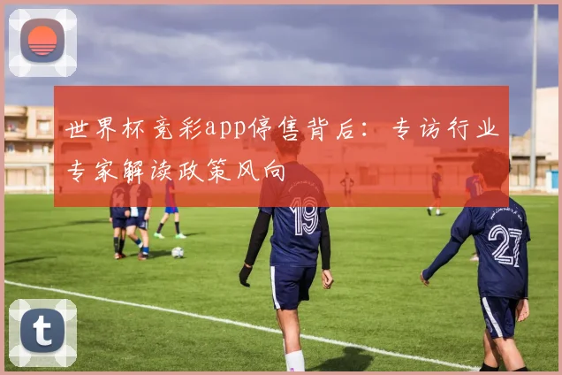 世界杯竞彩app停售背后：专访行业专家解读政策风向